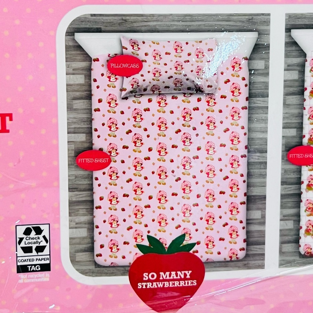 Strawberry Shortcake Sheet Set-Twin - Picture 3 of 5